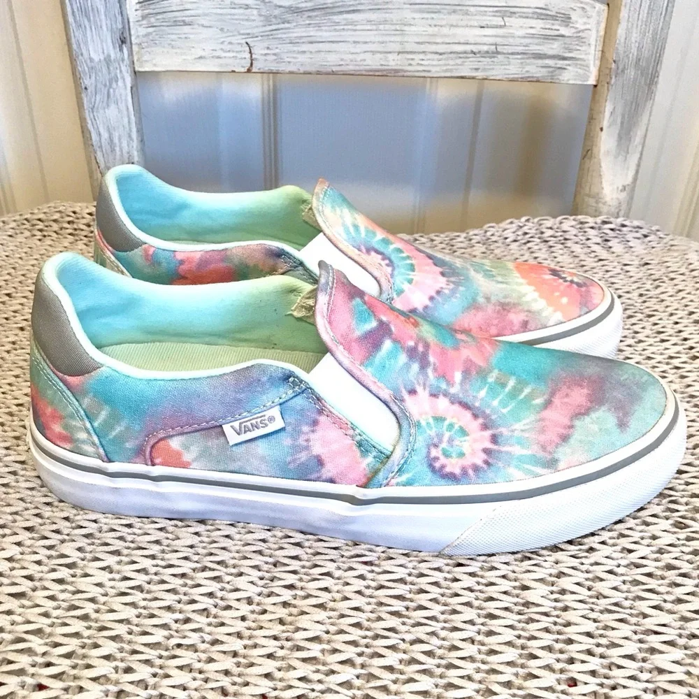 Vans Asher Deluxe Tie Dye Soothing Sea